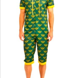 Legends of Zelda Men’s Green and Yellow Pajama